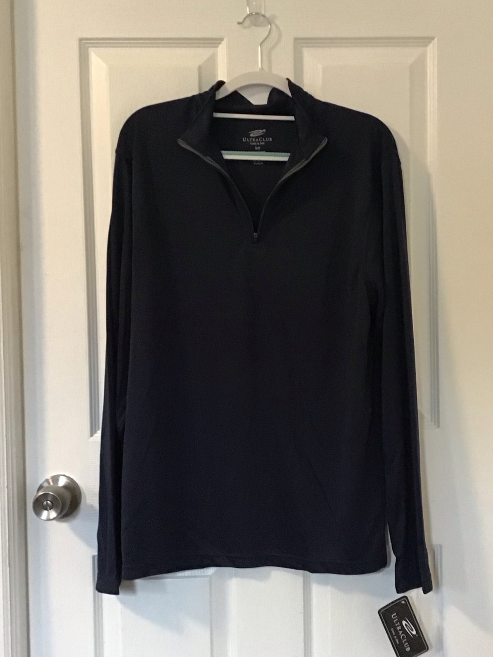 Eddie Bauer Navy Blue Zip-Front Active Jacket